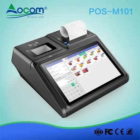 POS terminal with printer